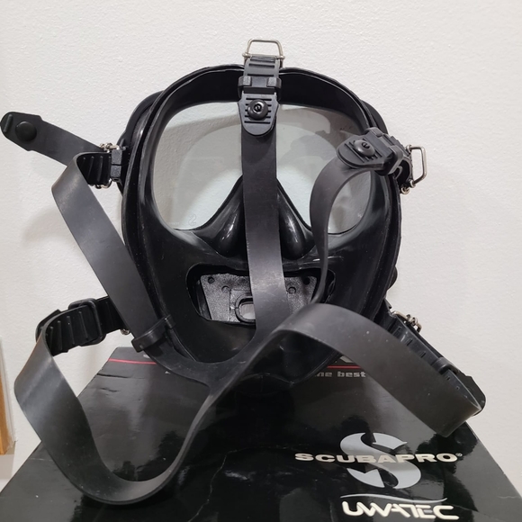Scubapro full face mask black - Picture 6 of 10